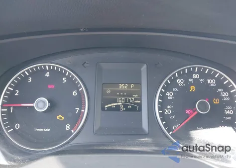 2014 Volkswagen Jetta 1.8T Se z USA, uszkodzony, nr VIN 3VWD17AJ1EM445587